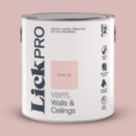 LickPro  2.5Ltr Pink 05 Vinyl Matt Emulsion  Paint