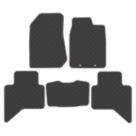 Car Mat Co. Isuzu D Max 2012 - 2019 Rubber Car Mats 5 Piece Set