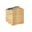 Mercia Value Windowless 5' x 7' (Nominal) Apex Overlap Timber Shed