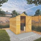 Mercia Value Windowless 5' x 7' (Nominal) Apex Overlap Timber Shed