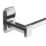 Swirl Swindale Bathroom Towel Rail Chrome 447mm x 83mm x 72mm