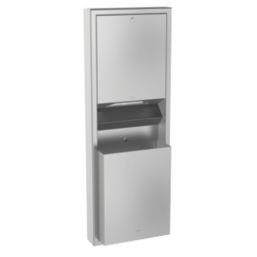 Rodan Paper Towel Dispenser & Waste Bin Stainless Steel 1148mm x 411mm