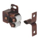 Essentials Cabinet Catch Rollers Bronze Effect 32mm x 25mm 10 Pack