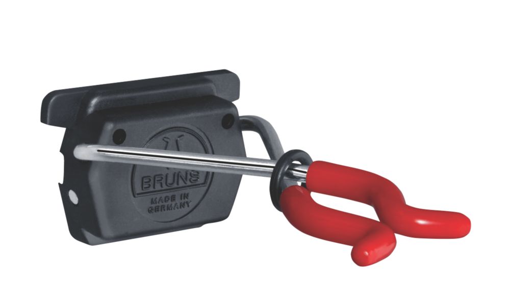 Bruns Tool Storage Accessory Steel / Red / Black 2 Pack Screwfix