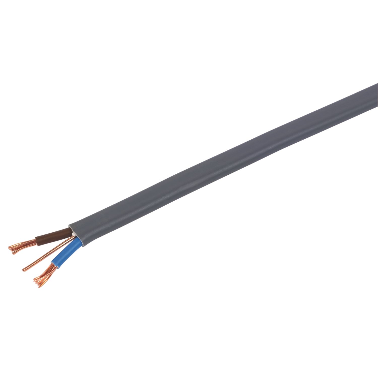 Prysmian 6242Y Grey 6mm² Twin & Earth Cable 50m Drum (54052)