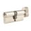 Union  6-Pin Thumbturn Euro Cylinder Lock 35-35 (70mm) Satin Nickel