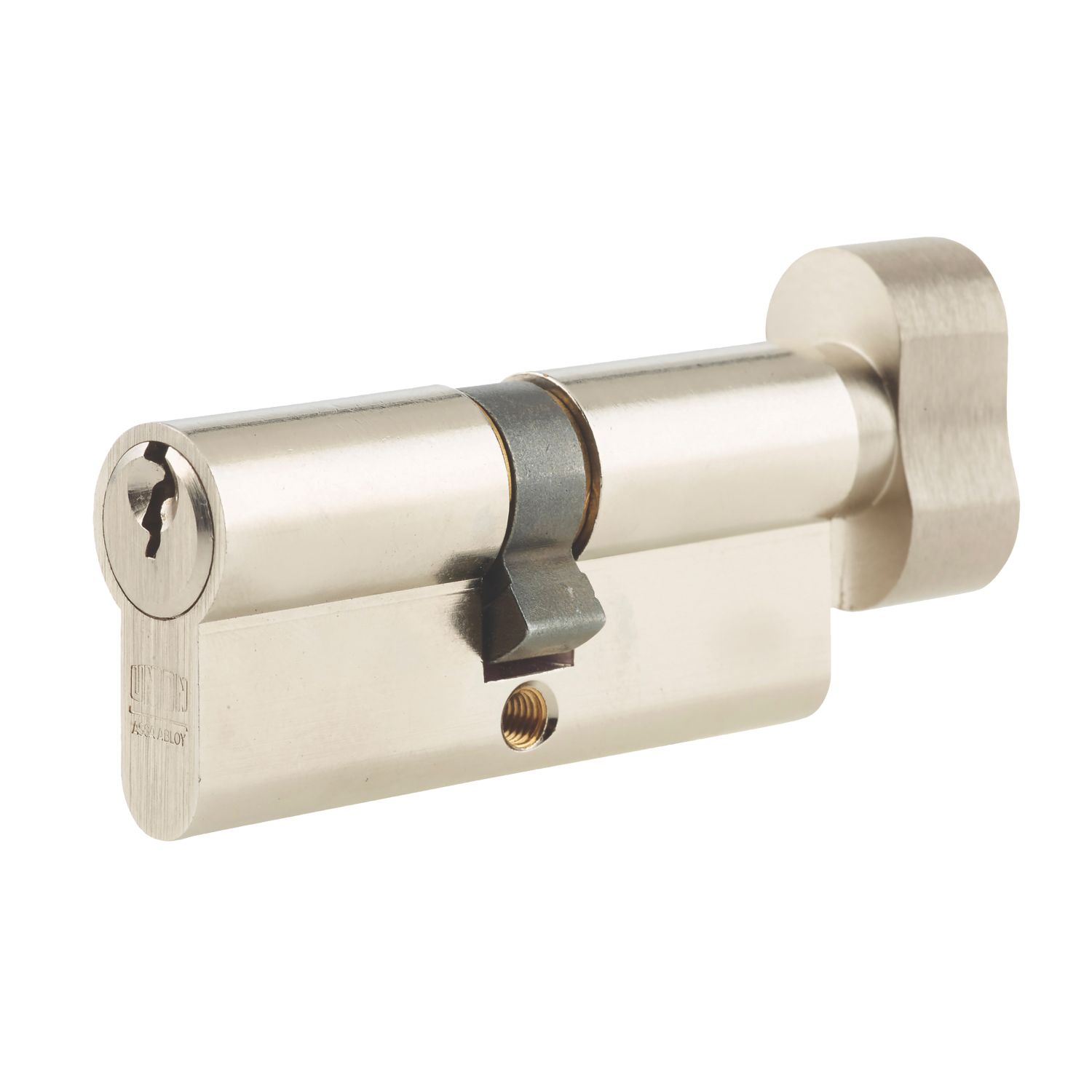 Union 6-Pin Thumbturn Euro Cylinder Lock 35-35 (70mm) Satin Nickel (5409G)