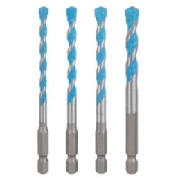 Bosch Expert Hex Shank Multi-Material Drill Bit Set 4 Pieces