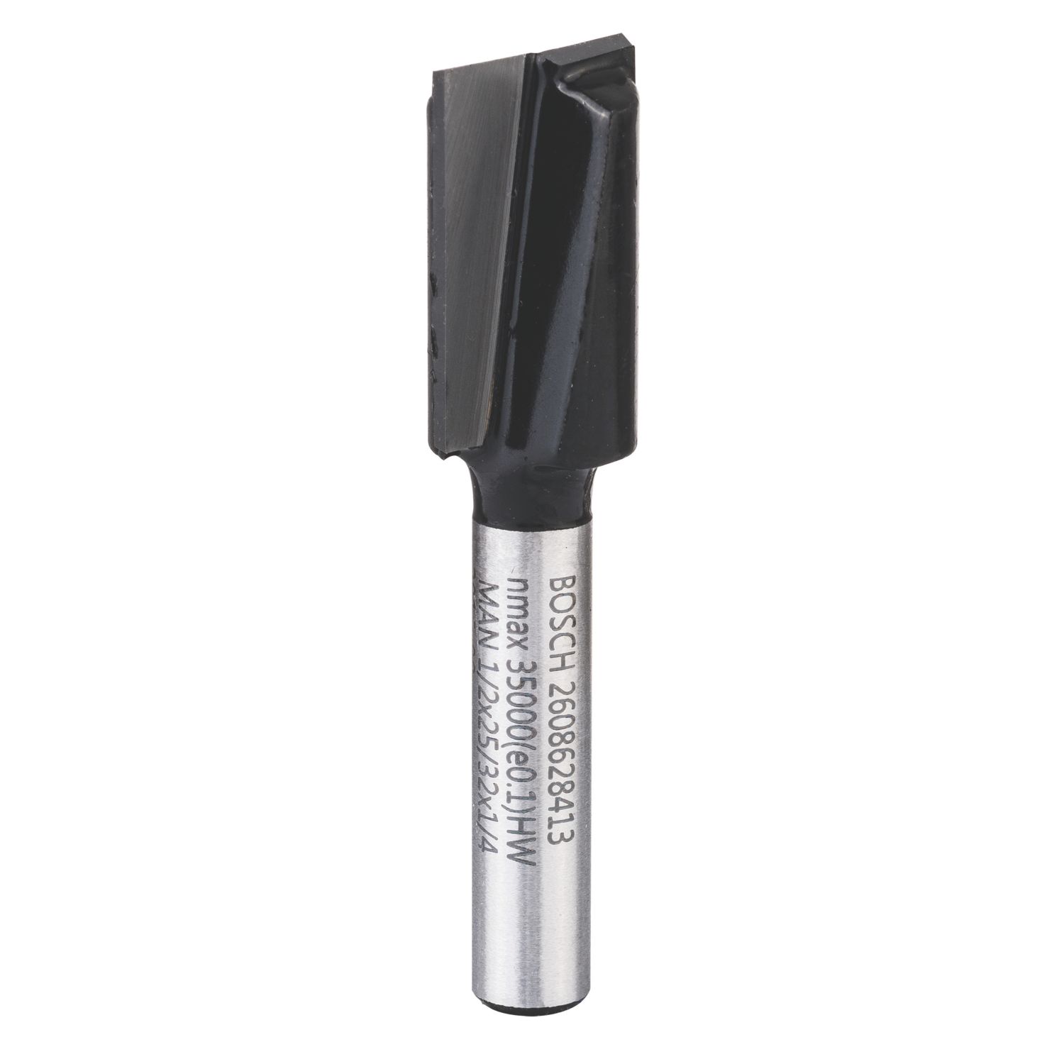 Bosch Standard for Wood 1/4" Straight Bit 12.7mm x 19.6mm (540FW)