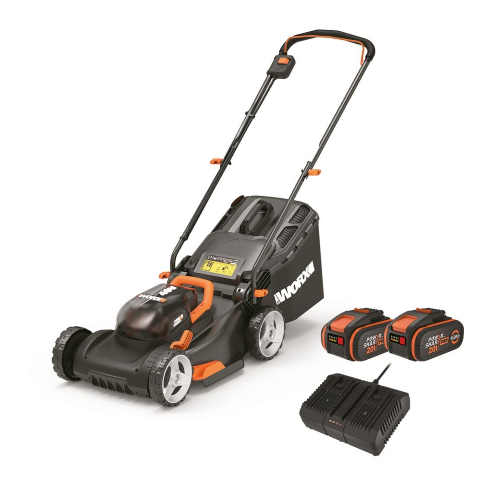 Screwfix discount lawnmowers cordless