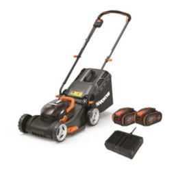 Worx WG743E.1 40V 2 x 4.0Ah Lithium PowerShare Cordless 40cm Push