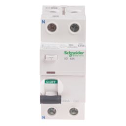Schneider Electric iKQ 63A 30mA DP AC Curve RCD - Screwfix