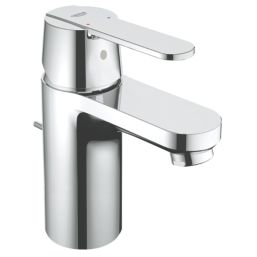 Grohe Get Chrome 139mm Cloakroom Lever Mono Basin Mixer Tap  With Pop-Up Waste