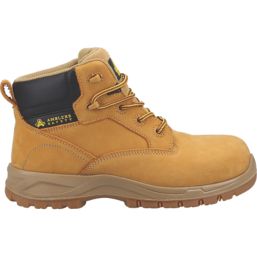 Amblers 605C KIRA Size 7 Womens Honey Waterproof  Safety Boots