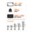 AVF APTC6100 Height Adjustable Mobile TV Cart Black