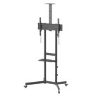 AVF APTC6100 Height Adjustable Mobile TV Cart Black