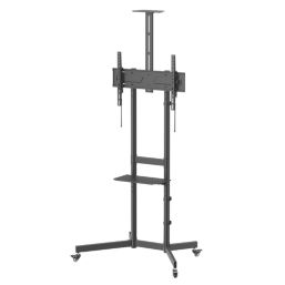 AVF APTC6100 Height Adjustable Mobile TV Cart Black