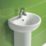Armitage Shanks Avon 21 Chrome  147mm Push-Button Mono Basin Mixer Tap