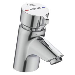 Armitage Shanks Avon 21 Chrome  147mm Push-Button Mono Basin Mixer Tap