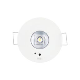Sylvania LiFeSafe Fixed  Recessed Non-Maintained Emergency LED Downlight White 1W 170lm 50mm