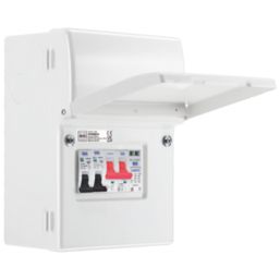 British General Sync EV 5-Module 5-Way Populated  EV Charger Consumer Unit with SPD