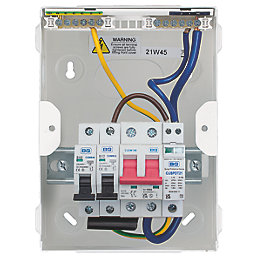 British General Sync EV 5-Module 5-Way Populated  EV Charger Consumer Unit with SPD