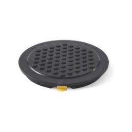 Straight PLC 420mm Water Butt Lid Black