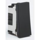 Knightsbridge  20AX Modular Intermediate Switch Black