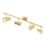 Inlight Harvey Linear 4-Light Spotlight Satin Brass