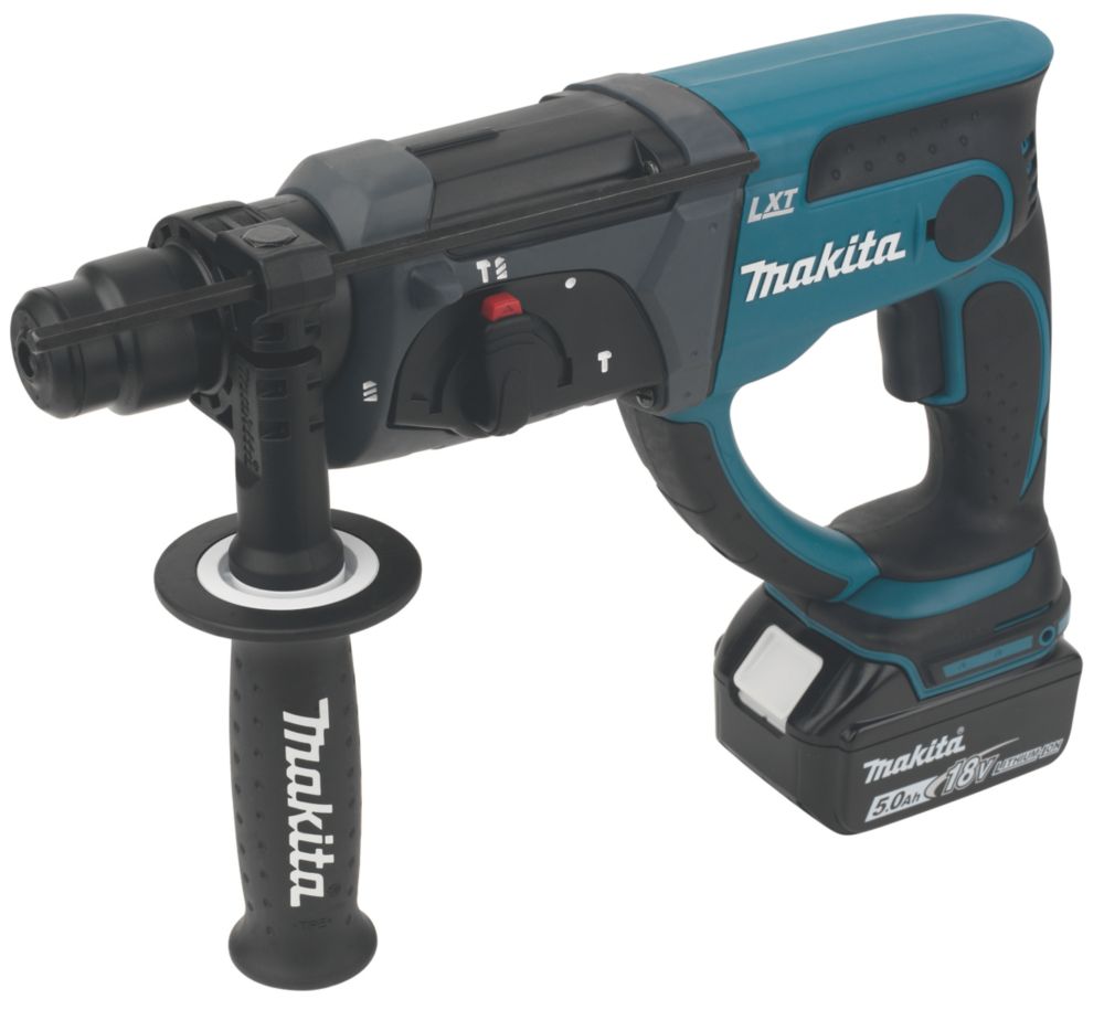 Makita DLX6068PT 18V 3 x 5.0Ah Li Ion LXT Cordless 6 Piece Power Tool Kit Screwfix