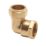 Pegler PX46 Brass Compression Adapting 90° Female Elbow 22mm x 3/4"