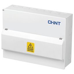 Chint NX3 14-Module 6-Way Populated  Dual RCD Consumer Unit