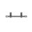 Flomasta 800mm x 400mm 1041BTU Anthracite Flat  Towel Radiator