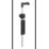 GateMate Advanced Hardware Lockable Drop Bolt  Black & Stainless Steel 600mm