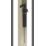GateMate Advanced Hardware Lockable Drop Bolt  Black & Stainless Steel 600mm