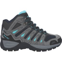 Hi-Tec Corzo Mid Size 7 Womens Grey Waterproof  Non Safety Work Boots