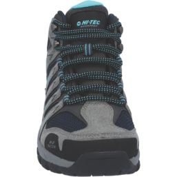 Hi-Tec Corzo Mid Size 7 Womens Grey Waterproof  Non Safety Work Boots