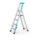 Zarges Aluminium 1.43m 4 Step Platform Step Ladder