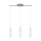 Eglo Troy 3 Pendant Light Satin Nickel