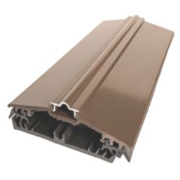 Radmat Building Materials Capex 70 Brown 35mm Glazing Bar & End Cap 3600mm x 70mm