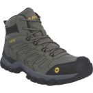 Hi-Tec Campana Mid Size 9  Olive Waterproof  Non Safety Trainers