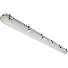 Knightsbridge Torlan Single 5ft Maintained or Non-Maintained Switchable Emergency LED Batten with Self Test Emergency Function 26/48W 4050 - 7250lm