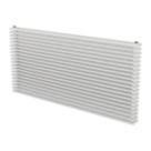 Ximax Aurora Duplex 600mm x 1200mm 5413BTU White Horizontal Designer Radiator