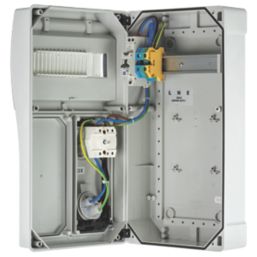 Lewden  32A 30mA 1-Way Non-Metered Switched Caravan Hook Up Point 1x32A With RCBO