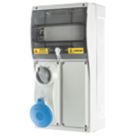 Lewden  32A 30mA 1-Way Non-Metered Switched Caravan Hook Up Point 1x32A With RCBO