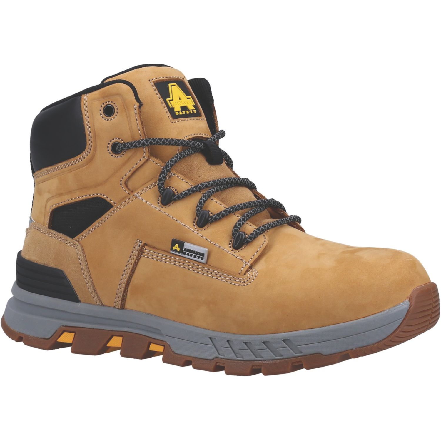 Amblers 261 Crane Size 6.5 Honey Water-Resistant Steel Toe Cap Safety Boots (541KE)