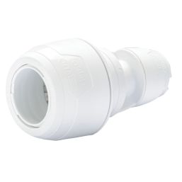 Hep2O  Plastic Push-Fit Reducing Keyless Coupler 22mm x 10mm