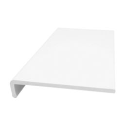 FloPlast Universal Fascia Boards White 250mm x 9mm x 3000mm 2 Pack