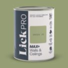 LickPro Max+ 1Ltr Green 18 Matt Emulsion  Paint
