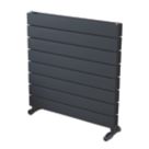 Ximax Oceanus 595mm x 600mm 1976BTU Anthracite Horizontal Designer Radiator